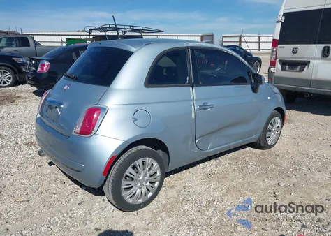 2013 Fiat 500 Pop from USA, damaged, VIN 3C3CFFAR4DT742832